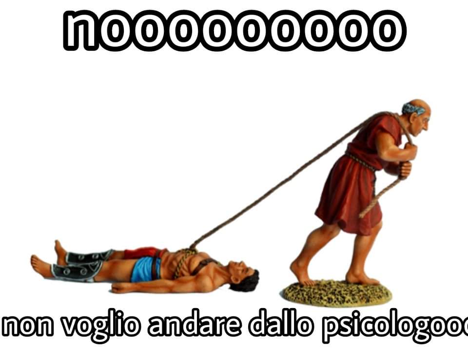 No, dallo psicologo no!